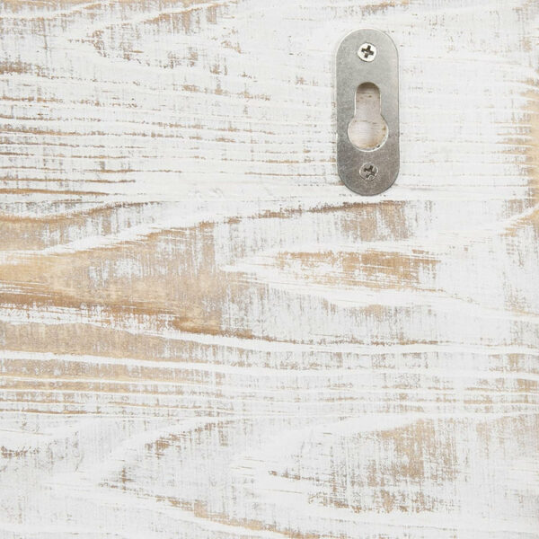 Nur 16.79 EUR für Vintage Whitewashed Wood Wall Mounted Coat Hook and Key  Holder Rack Online im Shop.